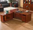 2M Mahogany Office Desk - Reddish - 5