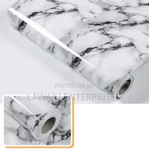 Karatasi ya Ukuta ya Marble Isiyoingiza Maji na Yenye Kuambatana Yenyewe