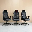 Office Chair - Black High-Back Gaming Chair with Headrest - 2