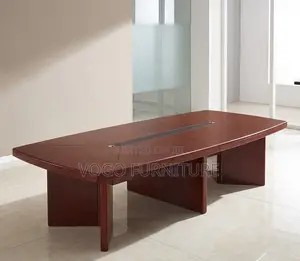 Meza ya Mkutano ya Metre 3.5 - Mbao Kahawia