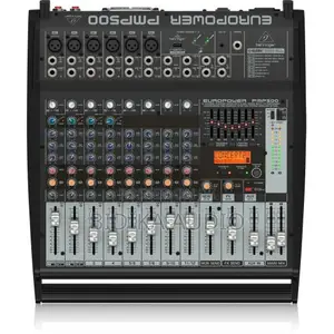 Behringer EUROPOWER PMP500 Mixer yenye Channel 12