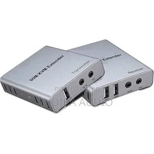 60M KVM HDMI Extender Kupitia Cat 6 na Sauti & USB