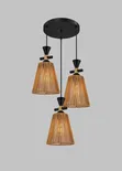 3pc Woven Lantern Set - 2