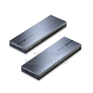 Vention 4K 1x8 HDMI Splitter - Nyeusi Aluminum Alloy