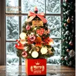 Desktop Christmas Tree with Accessories (45cm) - 2