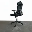 Ergonomic Office Chair - Black Mesh with White Frame - 3