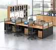 Kituo cha Kazi cha Ofisi cha Modular cha Sehemu 6 - 2