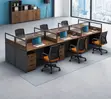 Kituo cha Kazi cha Ofisi cha Modular cha Sehemu 6 - 4
