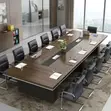 Meza ya Mkutano ya Mita 3 - Samani za Kisasa za Mikutano - 4