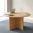 120cm Round Office Table | Staff Meeting Boardroom Table - 2