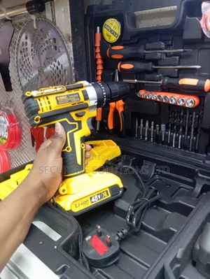 DeWalt 48V Cordless Power Drill with Accessories