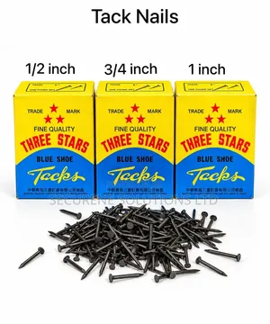 Three Stars Blue Shoe Tack Nails (1/2" to 1")