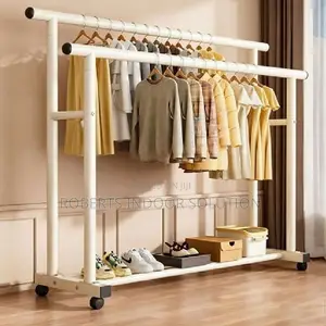Double Rod Clothes Rack