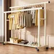 Double Rod Clothes Rack - 2