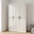 Home Palace 3-Door Wardrobe with Hanging Rail - 4