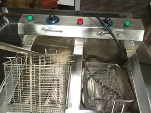 Radiant Fryer ya Biashara - Double