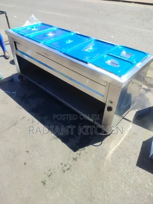 4-Insert Commercial Food Warmer