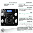 Bluetooth Weighing Scale (Max 180kg) - 1