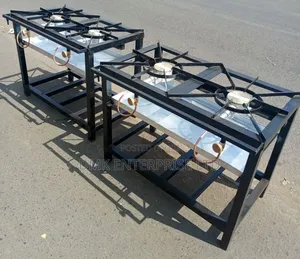 Cooker ya Gesi ya Biashara ya Heavy-Duty ya Vichemsho Viwili