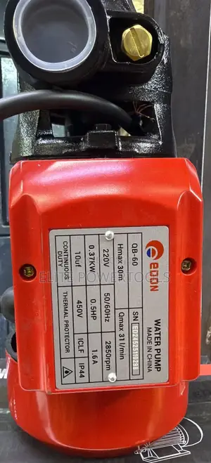 Edon QB-60 0.5HP Clean Water Peripheral Vortex Pump