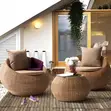 Stylish Garden Conversation Set for Patios and Balconies - 4
