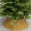 28 Inch Woven Rattan Christmas Tree Collar - 4