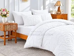 Tufted Design Duvet Cover Set - Boho Chic