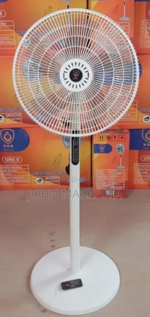 URK 16" Modern Standing Quiet Fan