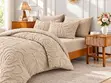 Shabby Chic Tufted Embroidery Duvet Cover Set - 2