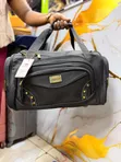 Small Canvas Black Travel Bags - 1