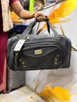 Small Canvas Black Travel Bags - 2