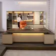 2000mm Executive Desk with LED Lights - 3