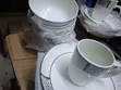 Opal White 24-Piece Dinner Set - 1