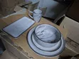 26-Piece Ceramic Dinner Set - Brown - 1