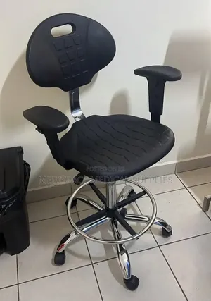 Quality Doctor's Revolving Stool with Backrest and Armrest