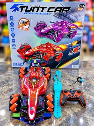 RC Stunt Car ya Moshi na Rechargeable