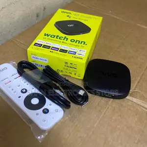 ONN Google TV Box 4K Streaming Device yenye Dolby Audio