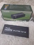 4K HDMI Splitter 1x4 with Power Adapter - 1