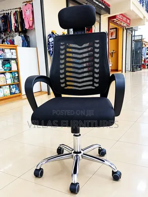 Boss Office Products Fabric Office Chair with Headrest