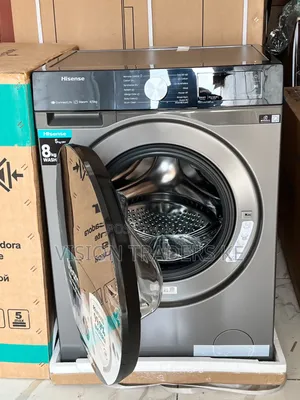 Hisense WDQY8014EVJMT Mashine ya Kufulia ya Mbele 8Kg Osha & 5Kg Kukausha