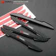 Customized Mazda 4pcs Self Adhesive Stick Flexible Edge Guard Strips - 3