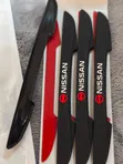 4pc Nissan Door Edge Guard na Nembo ya Nissan - 1