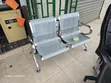 Modern Chrome Office Sofa - 1