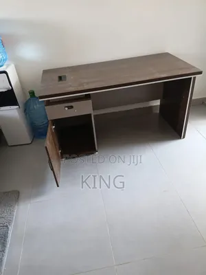 Executive Office Desk with Side Storage - Brand New