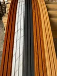 Walnut Fluted Wall Panels - 2.9m x 16cm - 2