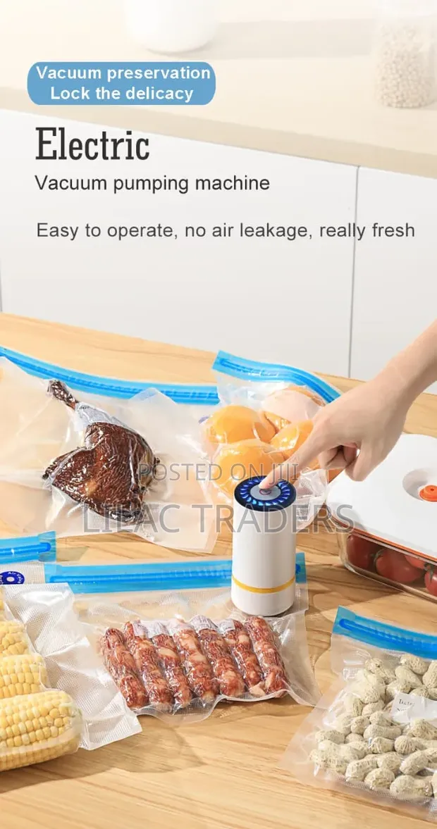 Ailyons Portable Electric Air Pump with Vacuum Sealing - 1