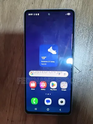 Samsung Galaxy A53 5G 128GB Bluu (Inahitaji Kamera ya Selfie na Fingerprint)