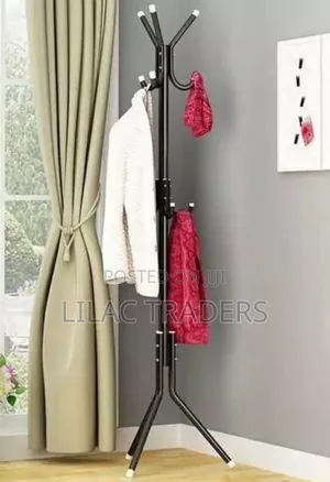 Mti wa Nguo wa Chuma wa 170cm Wenye Ndozo Nyingi