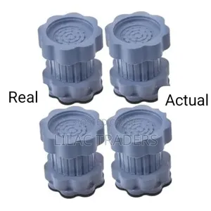 Heavy-Duty Wavy Shock Absorber Pads (4 Pieces)