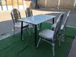 Dining Set Mpya ya Mstatili - Inaweza Kukaa Watu 4 - 2